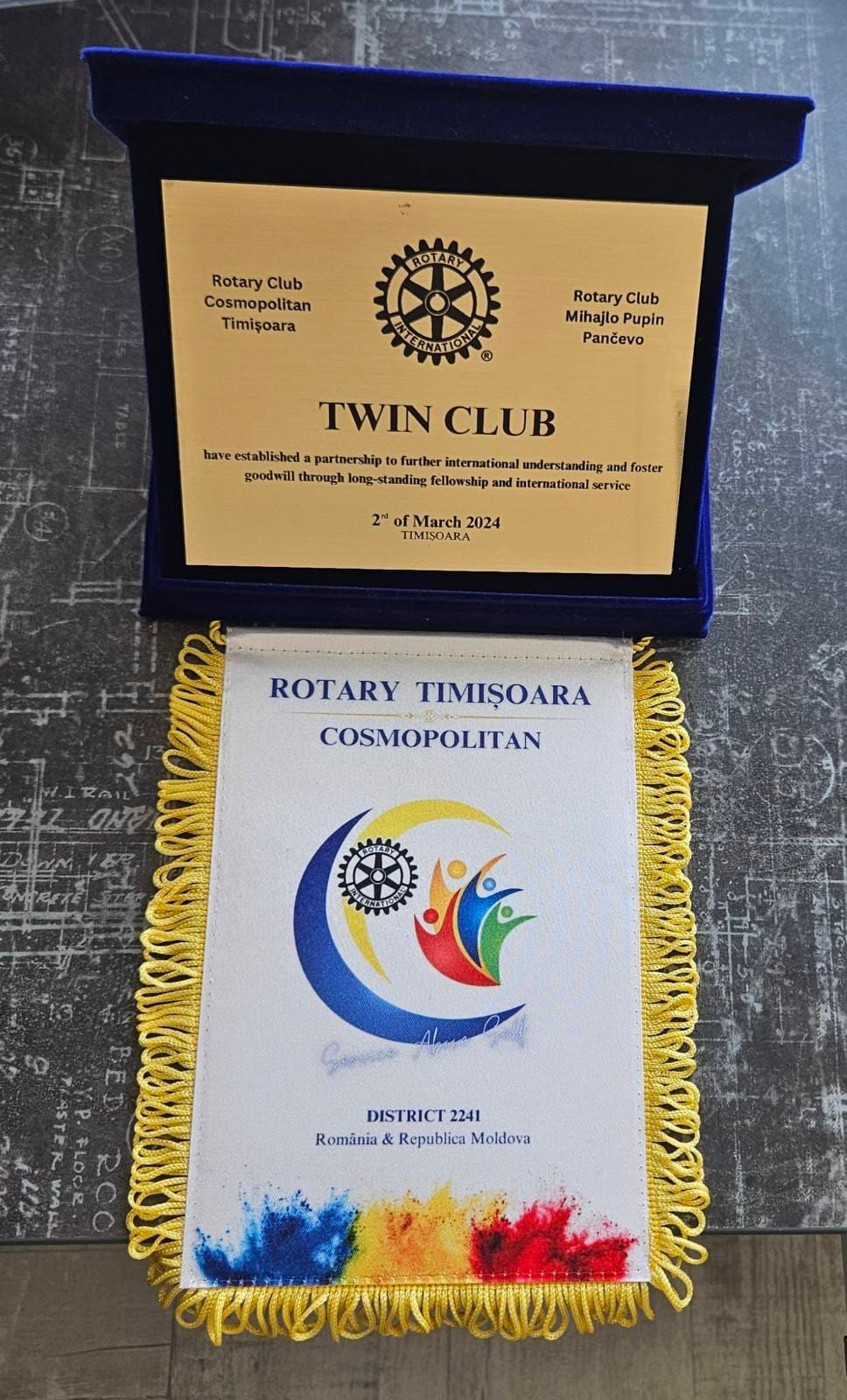 Bratimljenje Twinning agreement Sa radošću saopštavamo da se naš klub 2.