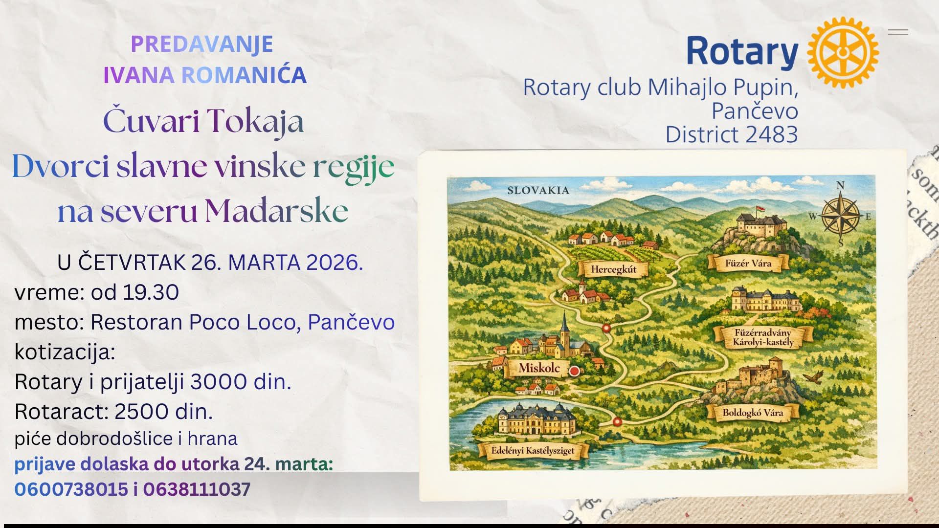 Dragi prijatelji, Pozivamo vas u četvrtak 26.3.2026.