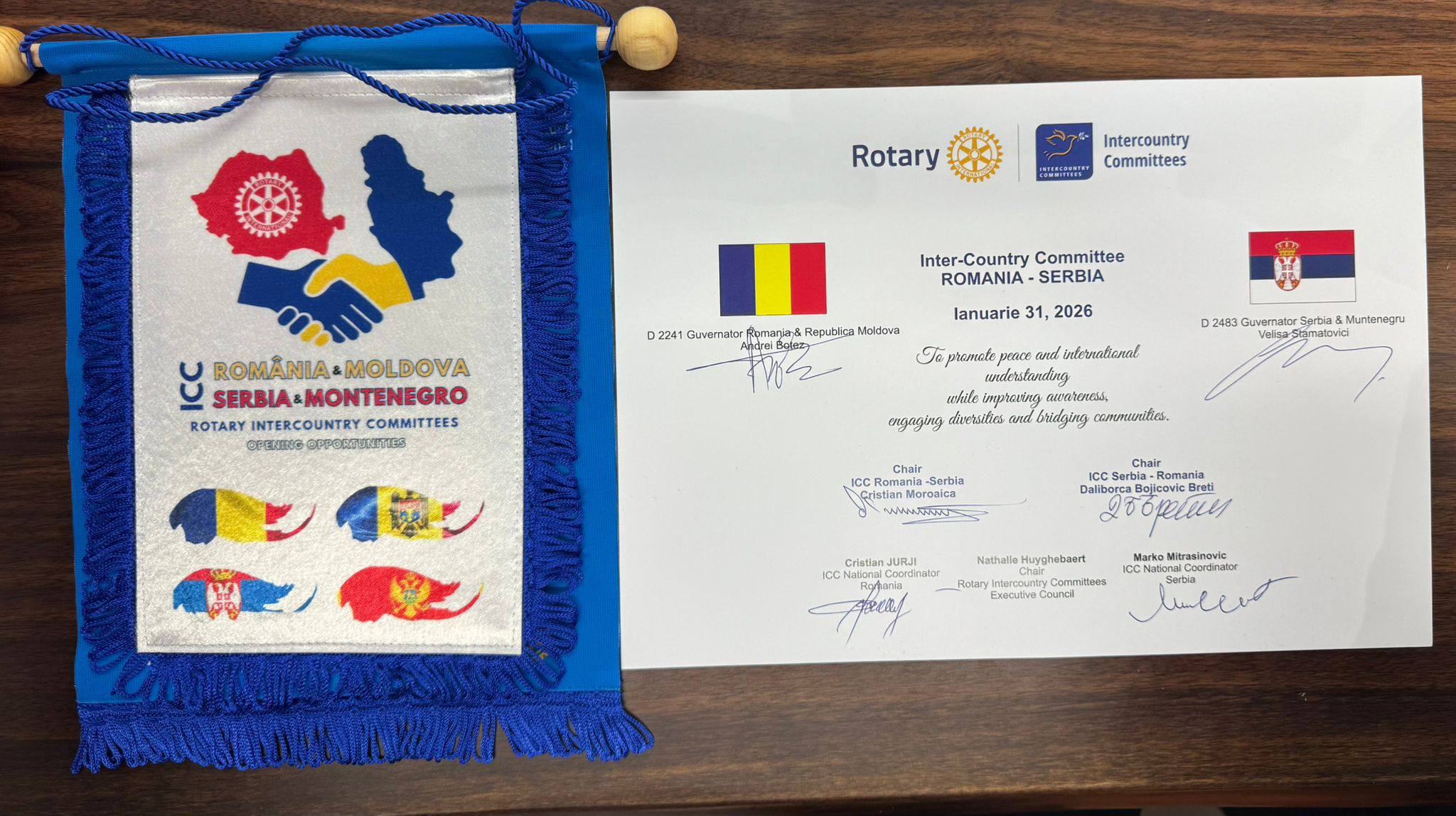 Ponovno osnivanje ICC-a Rumunija i Moldavija — Srbija