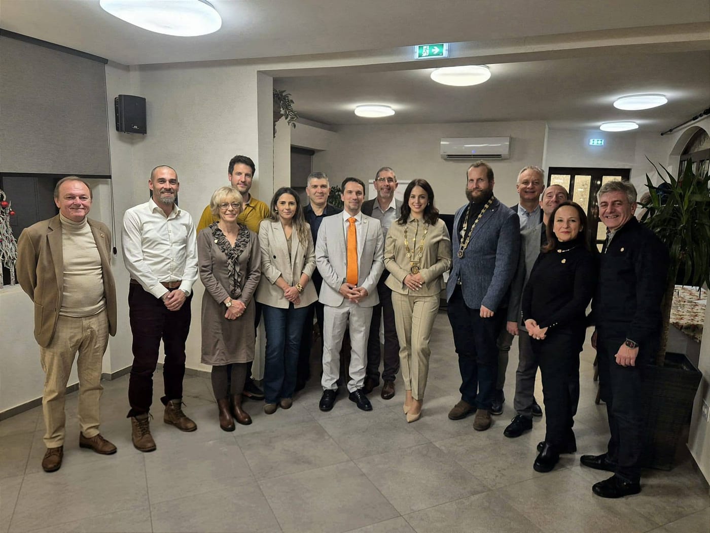 Prijatelji iz RC Opatija Lungomare u zvaničnoj poseti