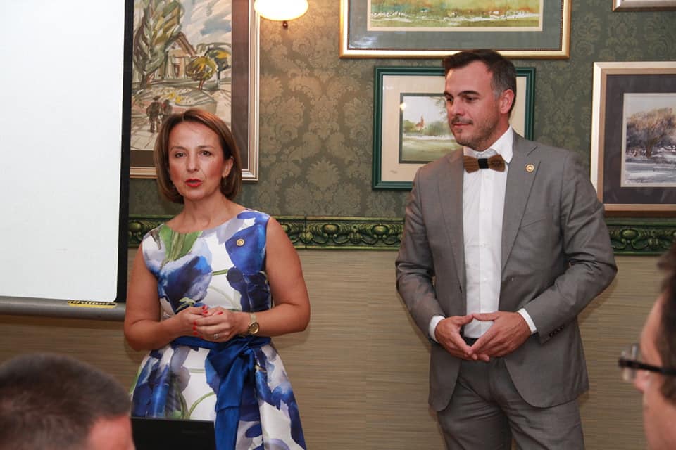 Prilikom druženja sa RC NS Alma Mons, RC NS Dunav i RC BG Metropoliten, pre…