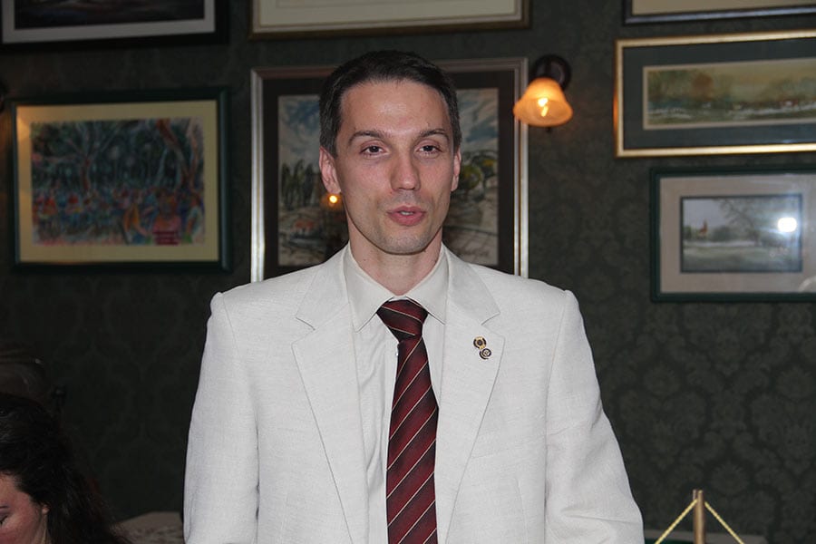 Predsednik kluba za 2014-2015 Nenad Orlić