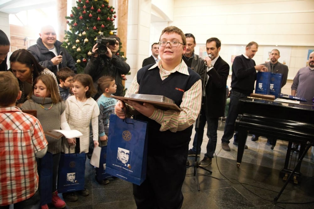 Svečano otvaranje izložbe najboljih dečjih radova 2014.