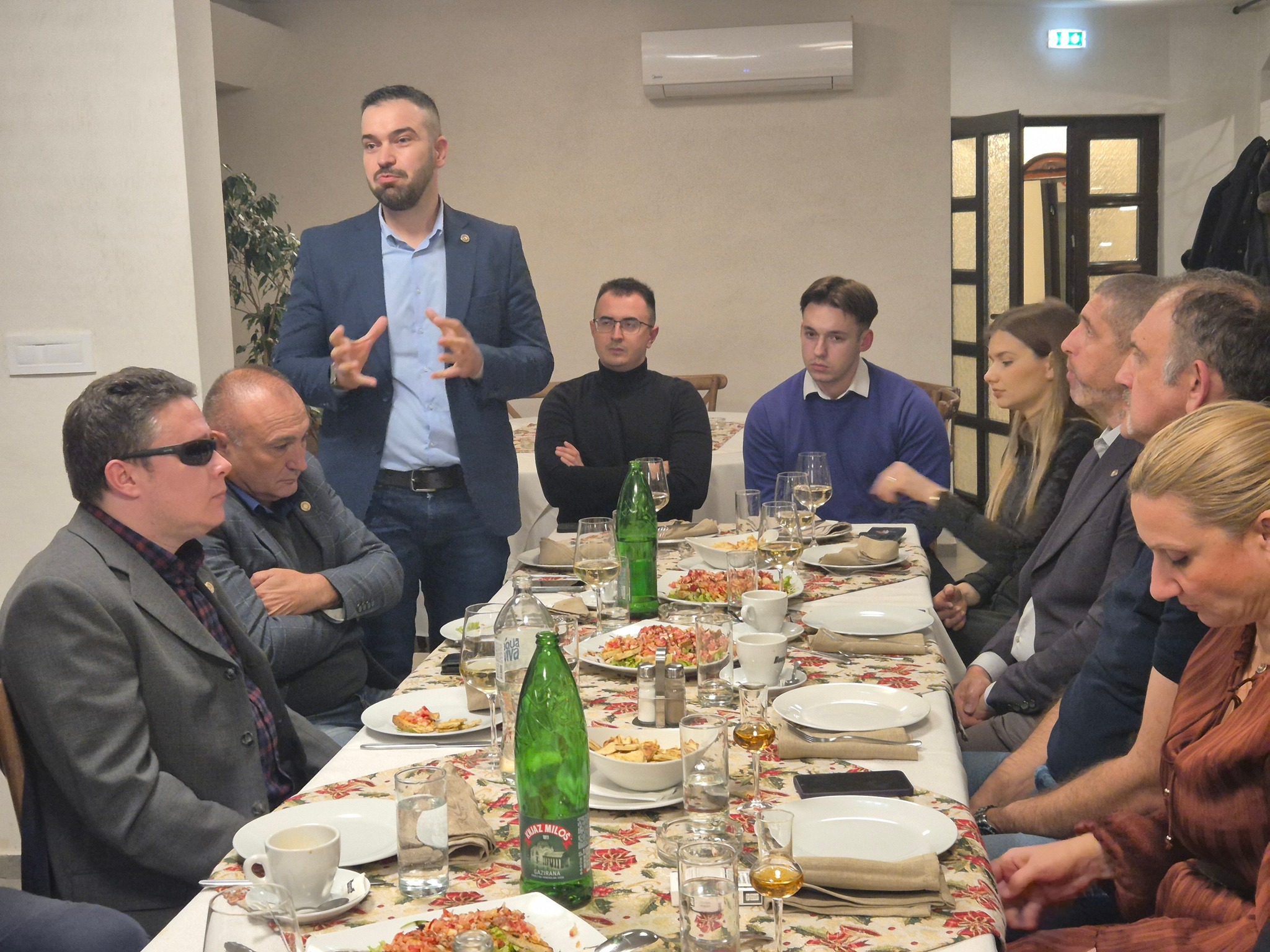 Zajedničkom sastanku klubova Rotary club "Mihajlo Pupin" , Rotary Club…